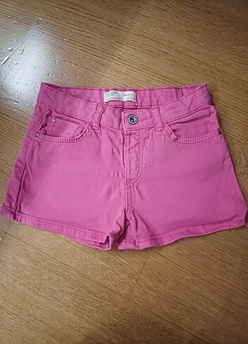 Zara 6 Yaş Pembe Kot Şort