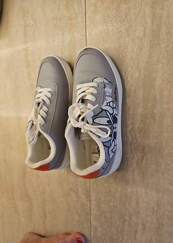 Gri DESİGUAL BUGGS BUNNY Kadın Spor Ayakkabı - Görsel 5