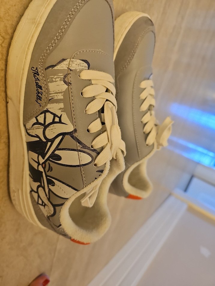 Gri DESİGUAL BUGGS BUNNY Kadın Spor Ayakkabı - Görsel 4