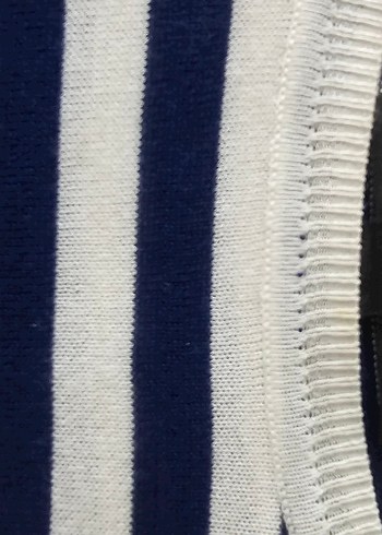 Zara çizgili çok ince Triko Kazak - Görsel 4