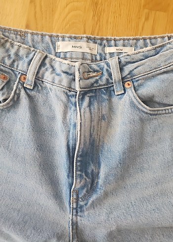 Mango yüksek belli mom jeans - Görsel 2