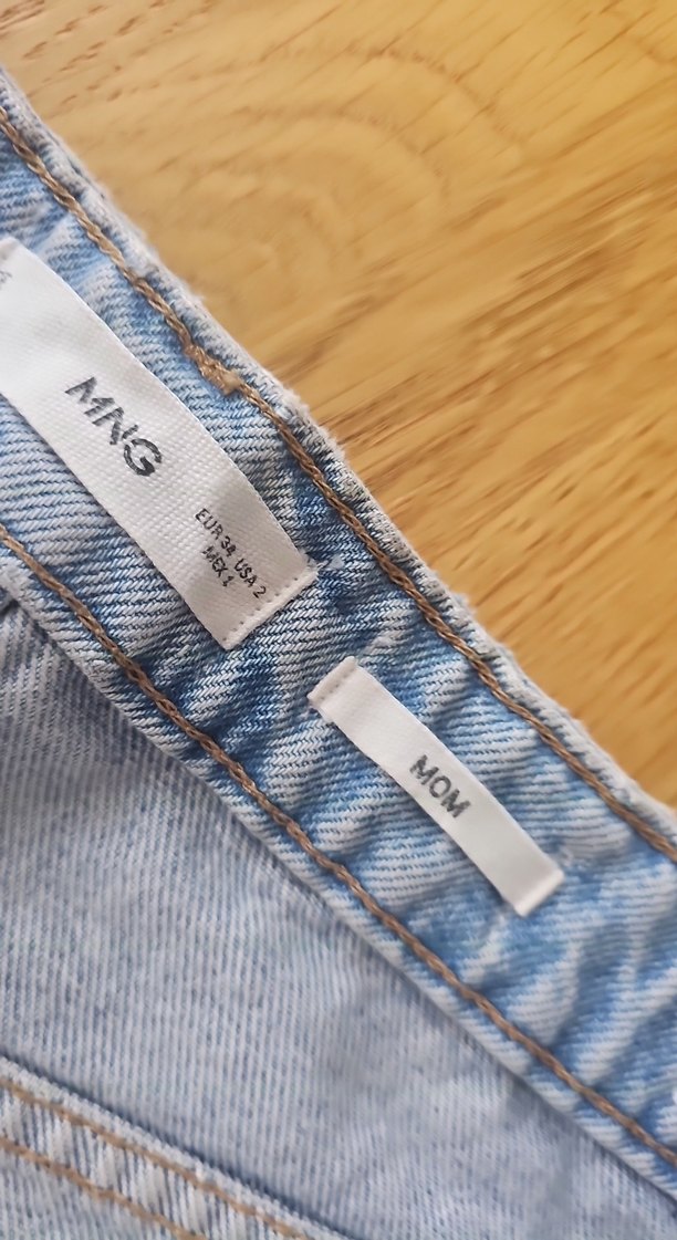 Mango yüksek belli mom jeans - Görsel 3