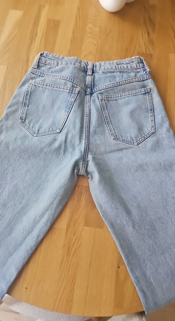 Mango yüksek belli mom jeans - Görsel 4