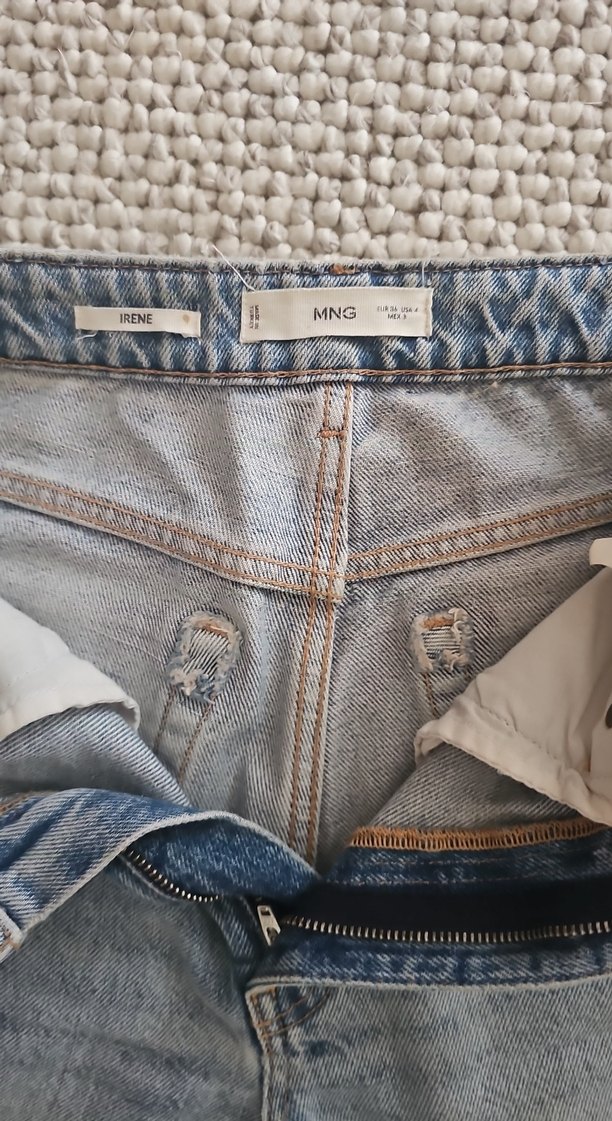 Mango Yırtık Detaylı Jeans - Görsel 4