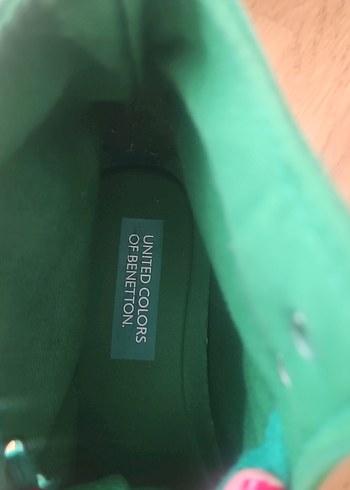 Yeşil Platformku converse model Spor Ayakkabı - Görsel 4