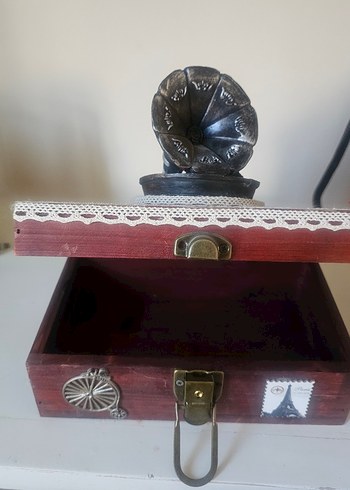 NOSTALJİK RETRO TARZI ANTİKA GÖRÜNÜMLÜ OBJELER - Görsel 6