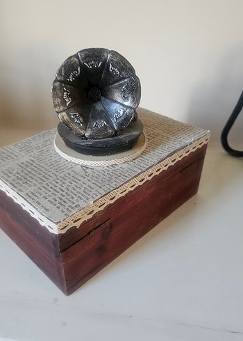 NOSTALJİK RETRO TARZI ANTİKA GÖRÜNÜMLÜ OBJELER - Görsel 8