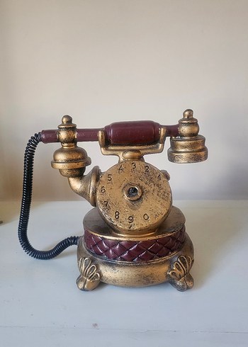 NOSTALJİK RETRO TARZI ANTİKA GÖRÜNÜMLÜ OBJELER - Görsel 9