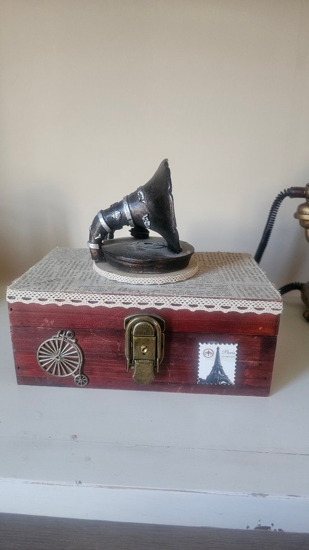 NOSTALJİK RETRO TARZI ANTİKA GÖRÜNÜMLÜ OBJELER - Görsel 5