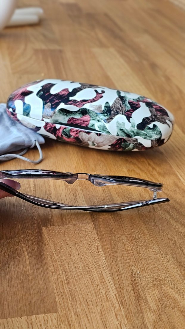 Hickmann Mor Transparan Kadın Güneş Gözlüğü - Görsel 3