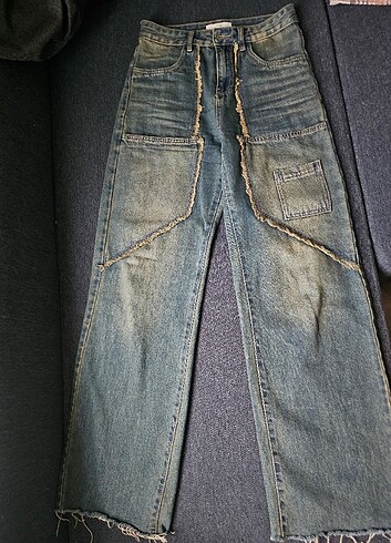 Stradivarius STRADIVARIUS ESKITME MODEL JEAN PANTOLON