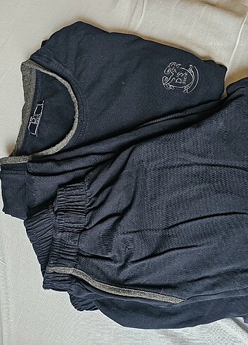 DS DAMAT LACIVERT ERKEK PIJAMA TAKIMI - Görsel 3