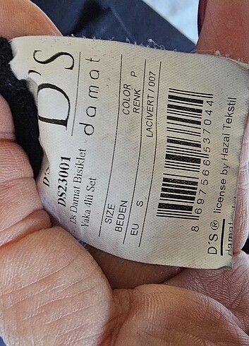 DS DAMAT LACIVERT ERKEK PIJAMA TAKIMI - Görsel 7