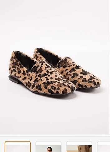 LEOPAR LOAFER AYAKKABI