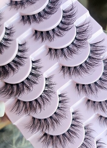 Doğal İpek takma kirpik - Görsel 4