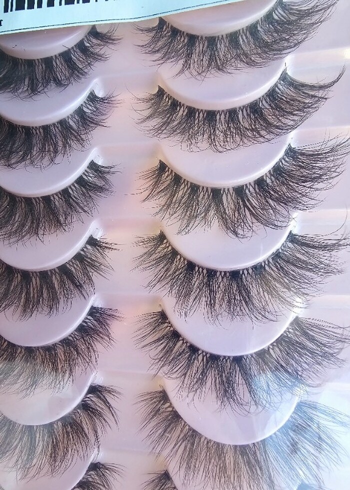 Doğal İpek takma kirpik - Görsel 2