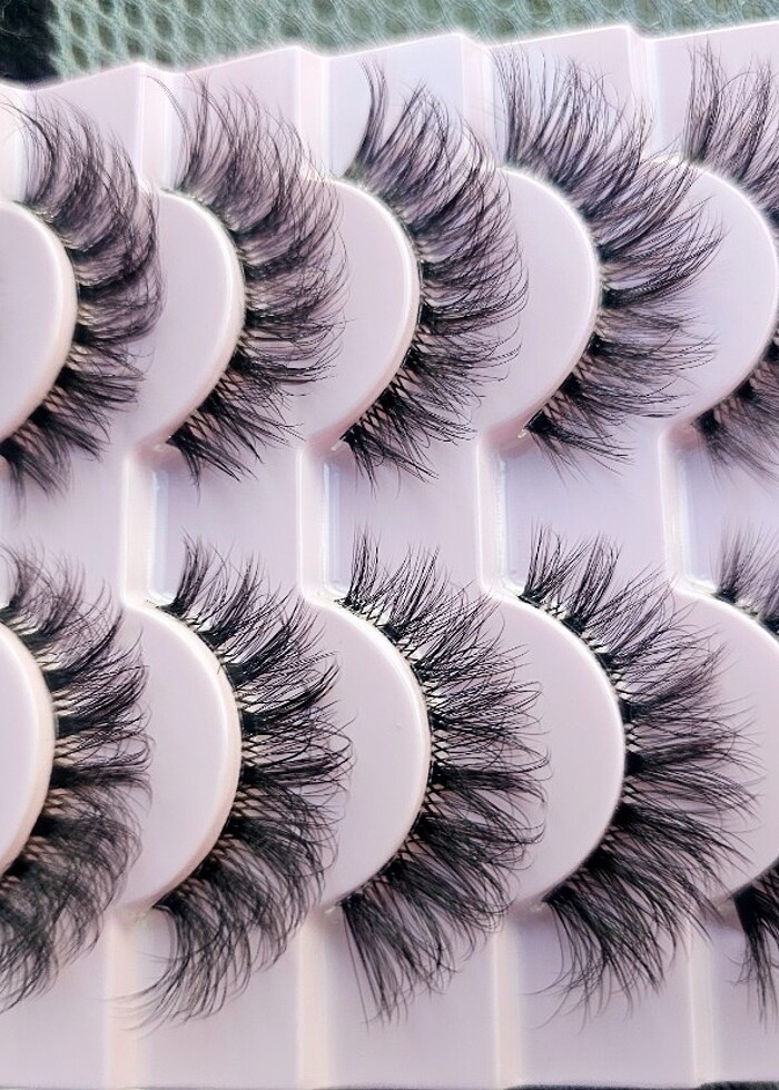 Doğal İpek takma kirpik - Görsel 5