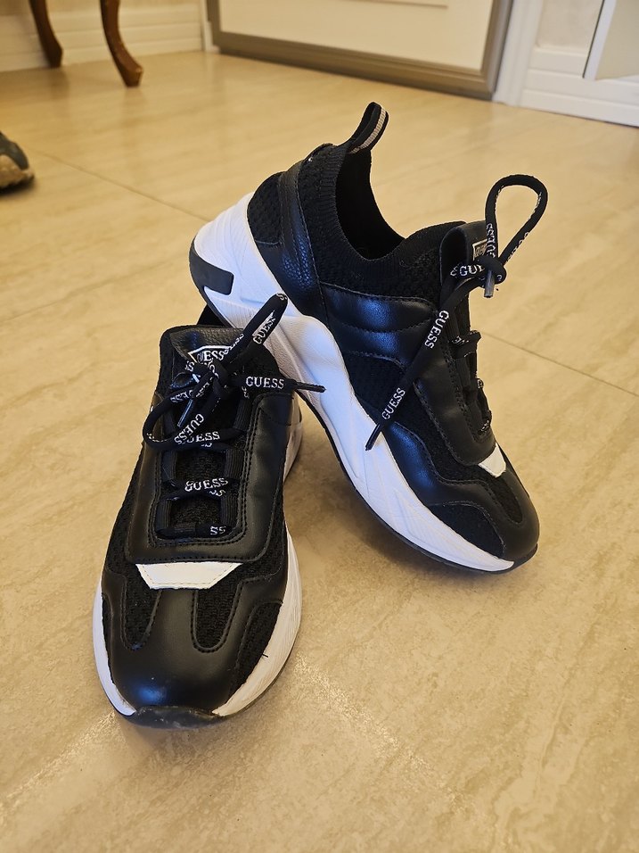 Guess Siyah Kadın Dolgu Topuk Spor Ayakkabı - Görsel 4