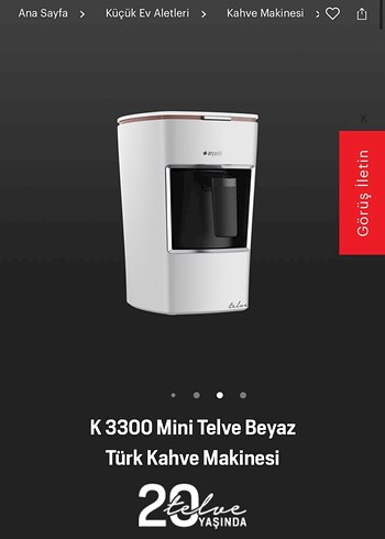  Beden Renk Arçelik Beyaz Kahve Makinesi