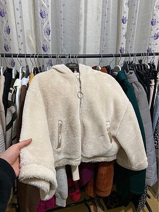 Peluş mont