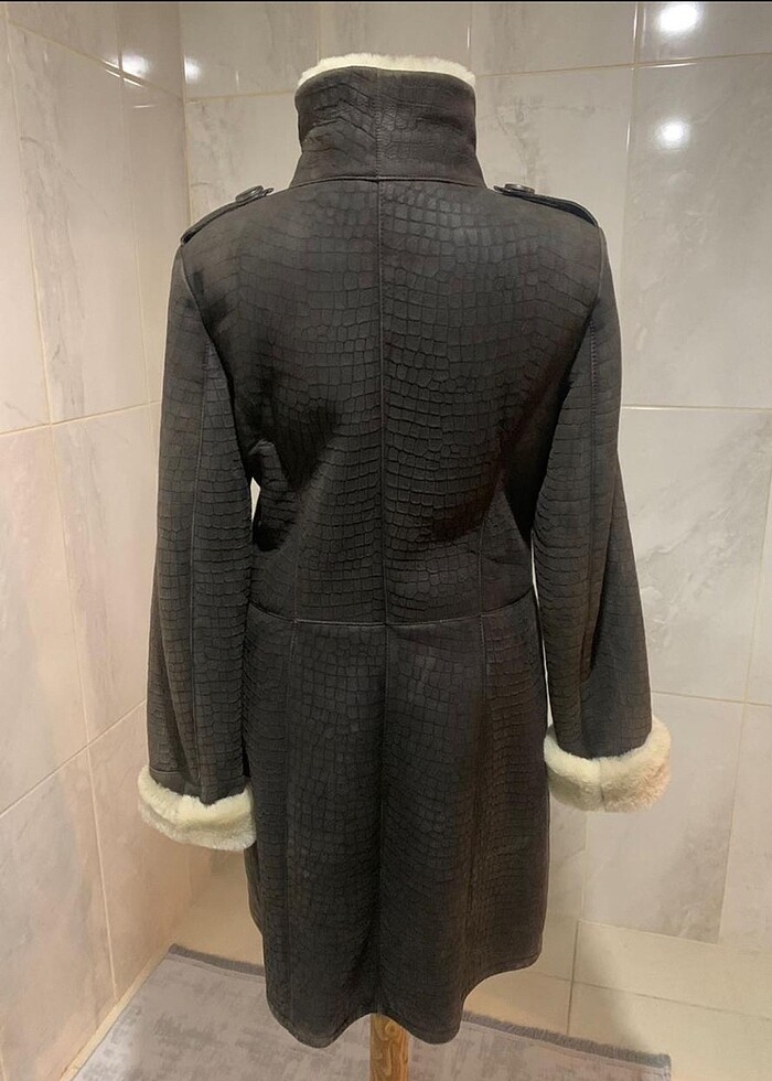 Süet parka - Görsel 3