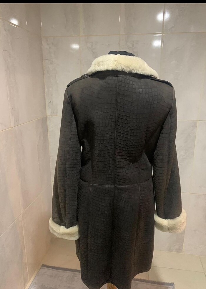 Süet parka - Görsel 4