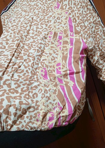 Leopar Desenli Spor Ceket - Görsel 5