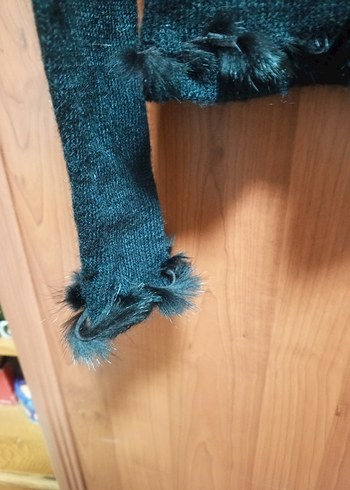 Siyah Uzun Kollu Kazak - Görsel 3