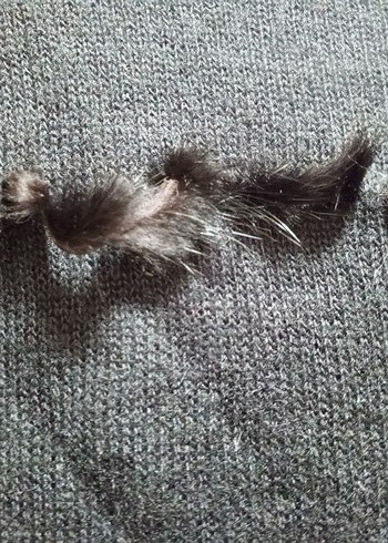 Siyah Uzun Kollu Kazak - Görsel 2