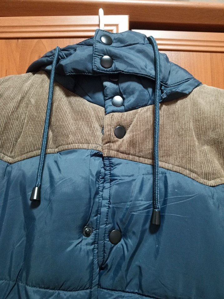 Kapüşonlu ve Fermuarlı Anorak Yelek - Görsel 5