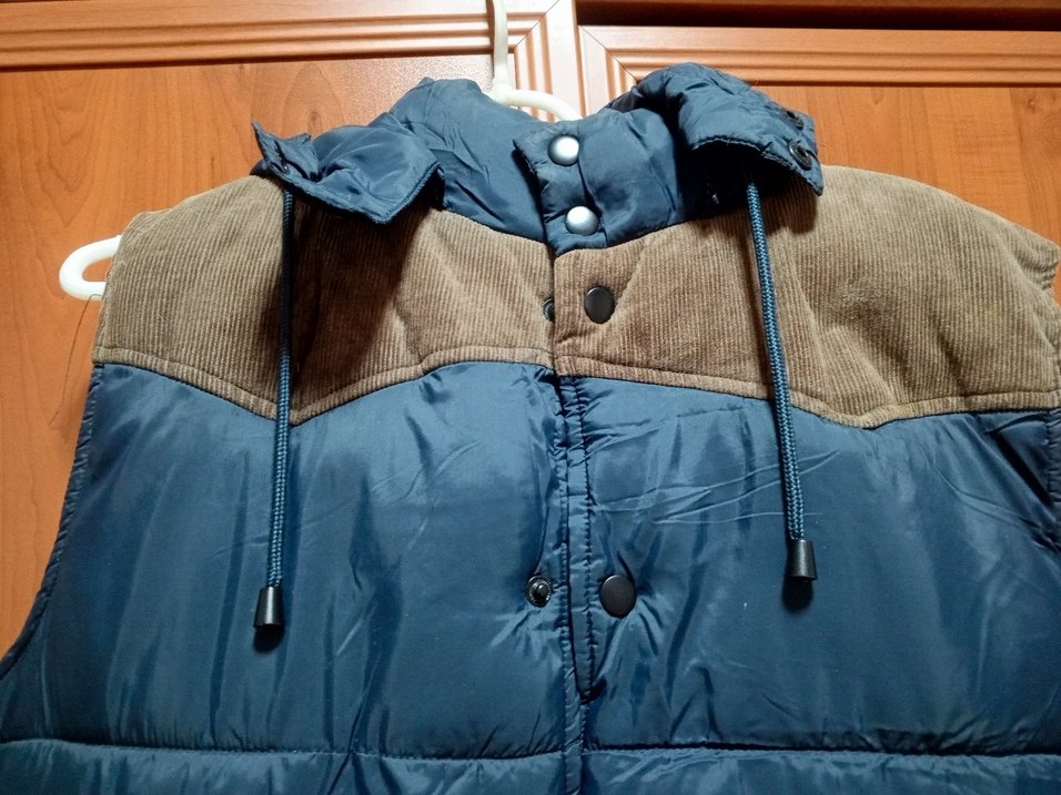 Kapüşonlu ve Fermuarlı Anorak Yelek - Görsel 4