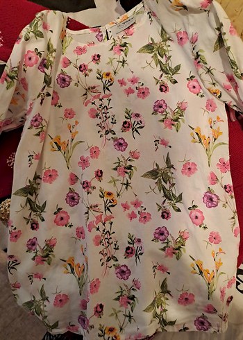 Düğmeli Siyah Gömlek Yaka Kolsuz Hamile Bluz - Görsel 4