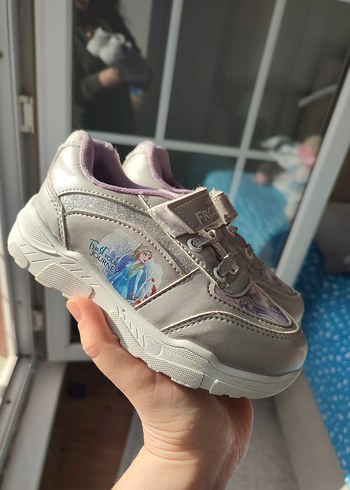 Mor Frozen II Kız Çocuk Spor Ayakkabı - Görsel 2