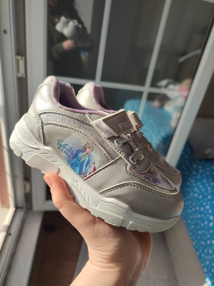 Mor Frozen II Kız Çocuk Spor Ayakkabı - Görsel 2