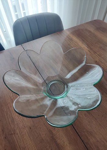 Koyu Yeşil Çağdaş Cam Kase - Görsel 6