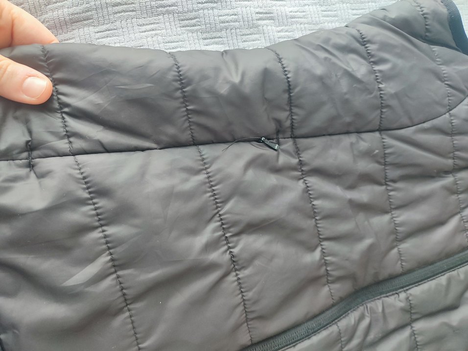 Kadın Gri Fermuarlı Kolsuz Yelek - Görsel 2