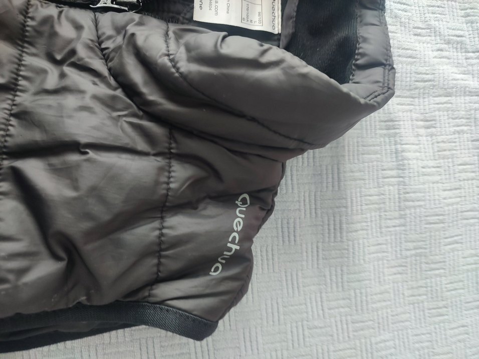 Kadın Gri Fermuarlı Kolsuz Yelek - Görsel 3