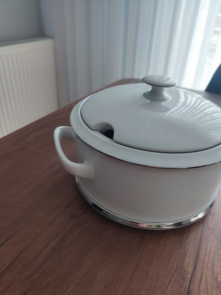 Beyaz Kapaklı Yuvarlak Tencere - Görsel 2