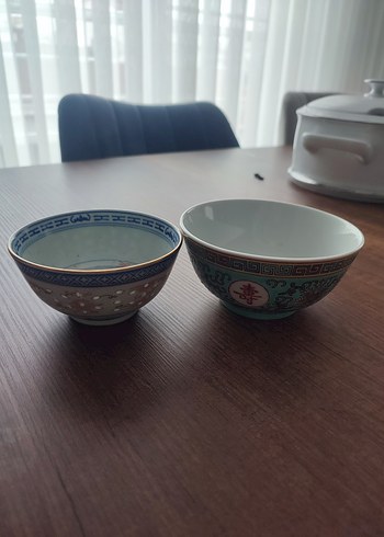 Renkli Desenli Turkuaz Tabak ve Kaşık Seti - Görsel 10