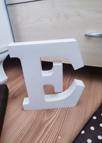 Çocuk Yatakları için Kahverengi Puantiyeli Harfler - Görsel 4