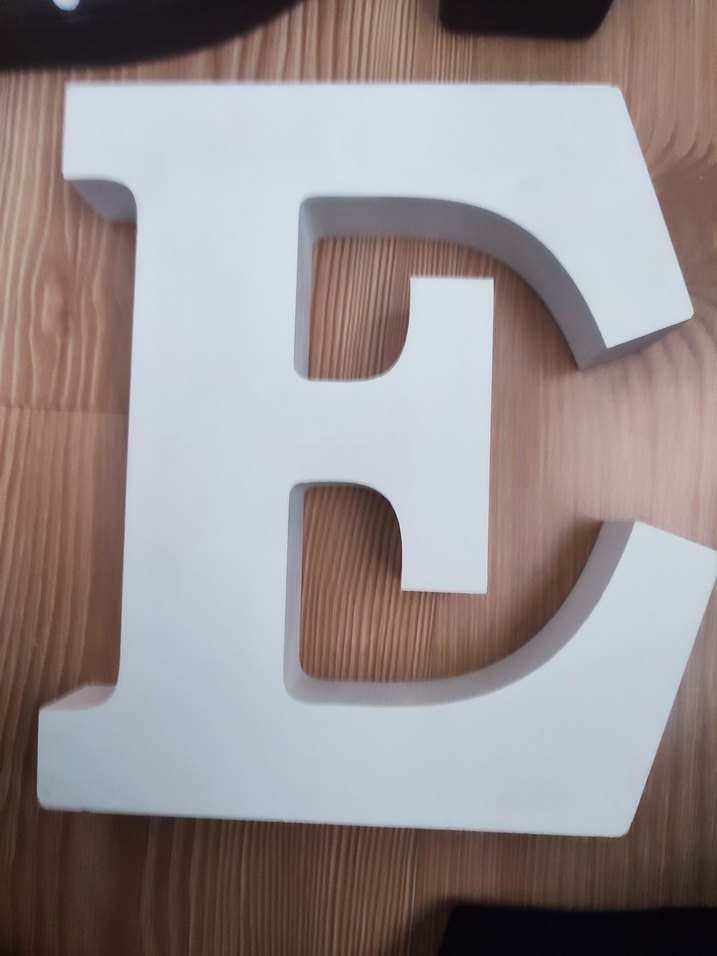 Çocuk Yatakları için Kahverengi Puantiyeli Harfler - Görsel 3