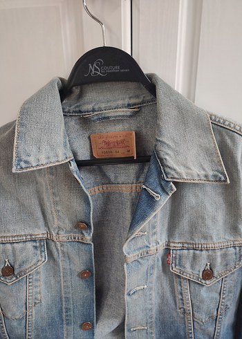 Düğmeli Mavi Denim Kadın Ceket - Görsel 2