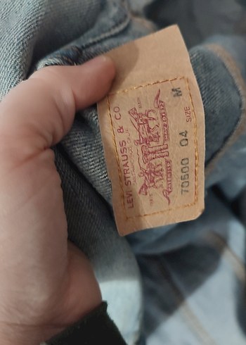 Düğmeli Mavi Denim Kadın Ceket - Görsel 4