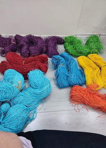 Renkli El İşi İplik Seti - Görsel 6