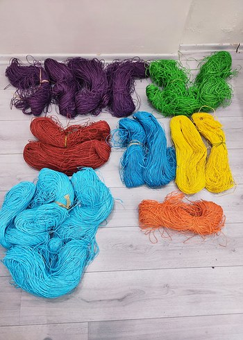 Renkli El İşi İplik Seti - Görsel 3