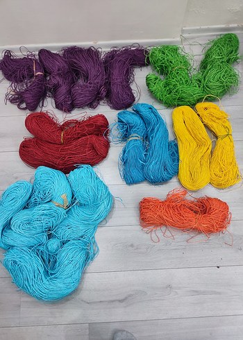 Renkli El İşi İplik Seti - Görsel 2