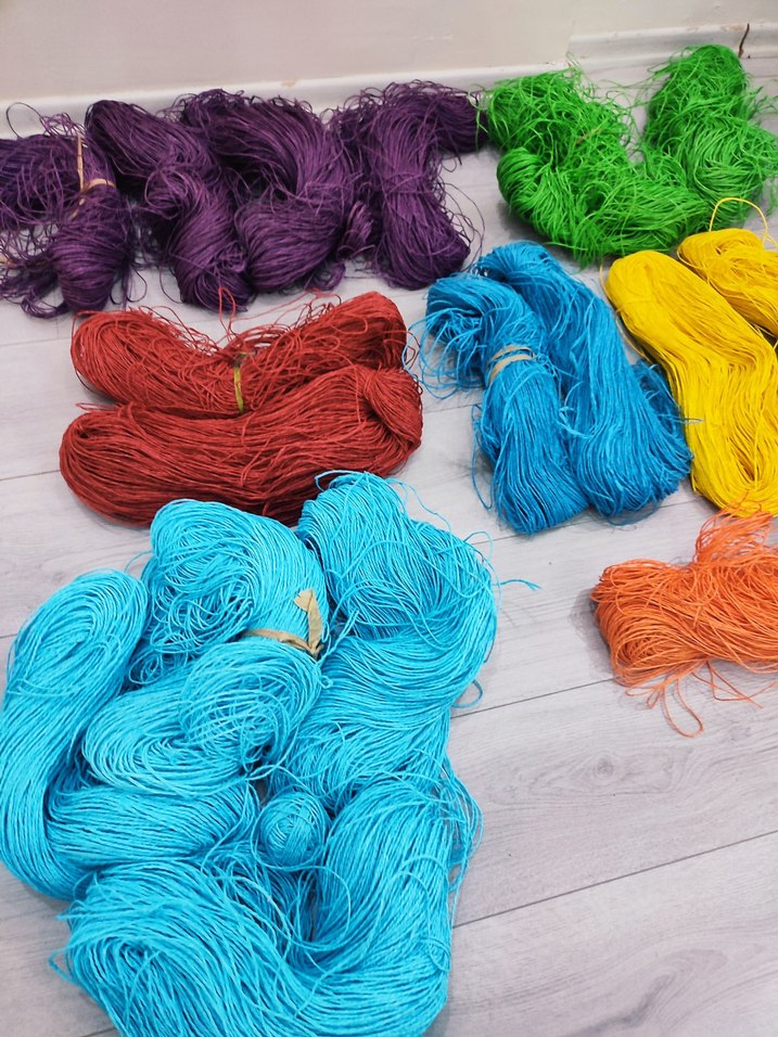 Renkli El İşi İplik Seti - Görsel 4