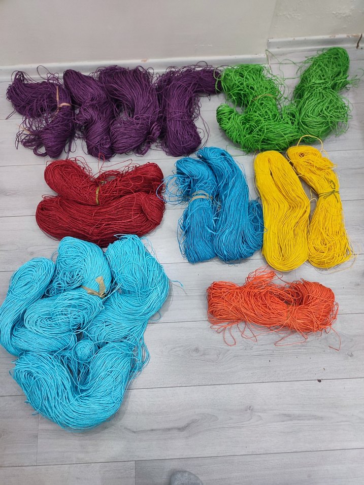 Renkli El İşi İplik Seti - Görsel 2