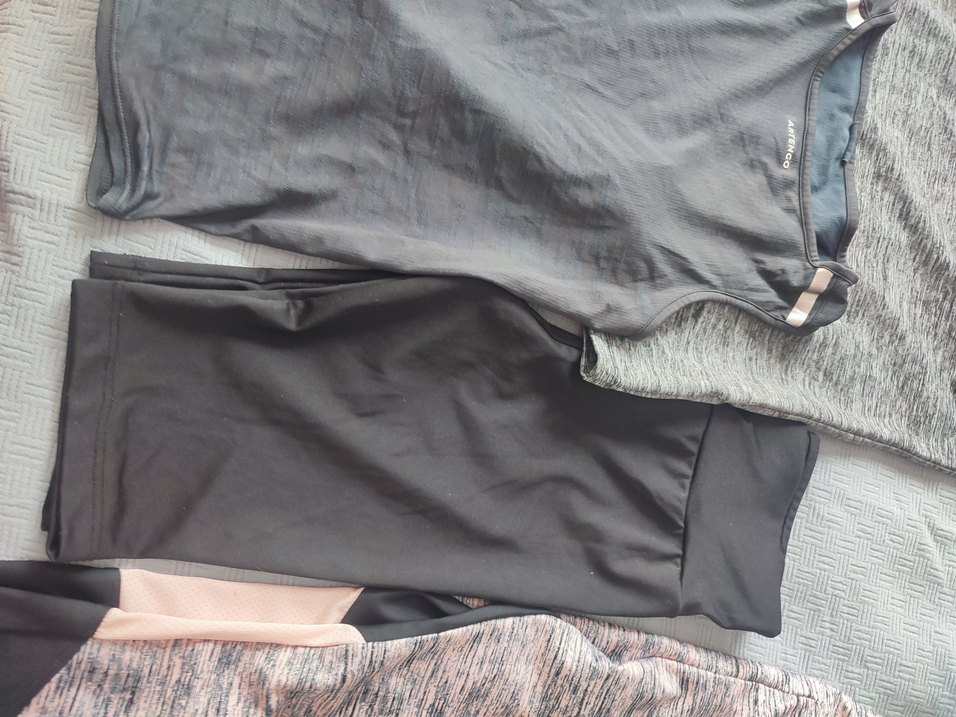 Gri Straplez Midi Spor Elbise - Görsel 4