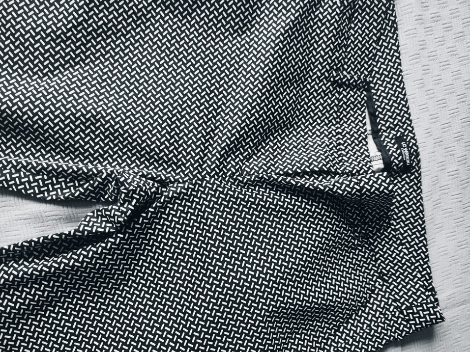 Gri Pilili Kadın Kumaş Pantolon - Görsel 3